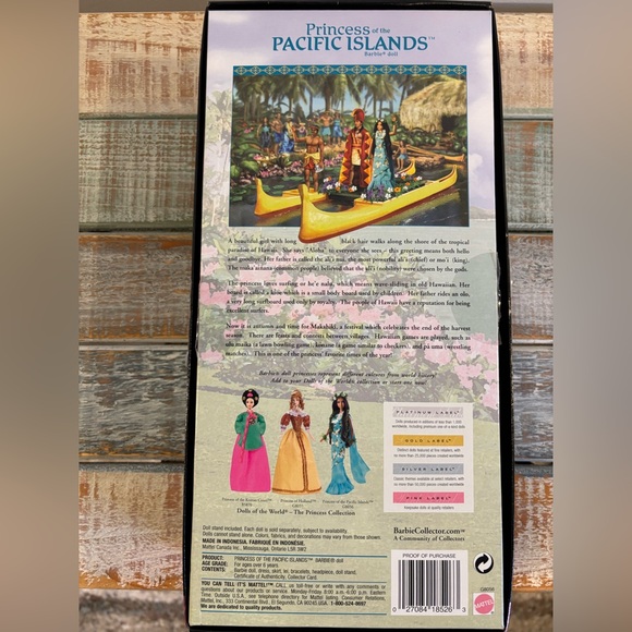Barbie Collector Dolls of the World Princess of Pacific Islands - Picture 4 of 4